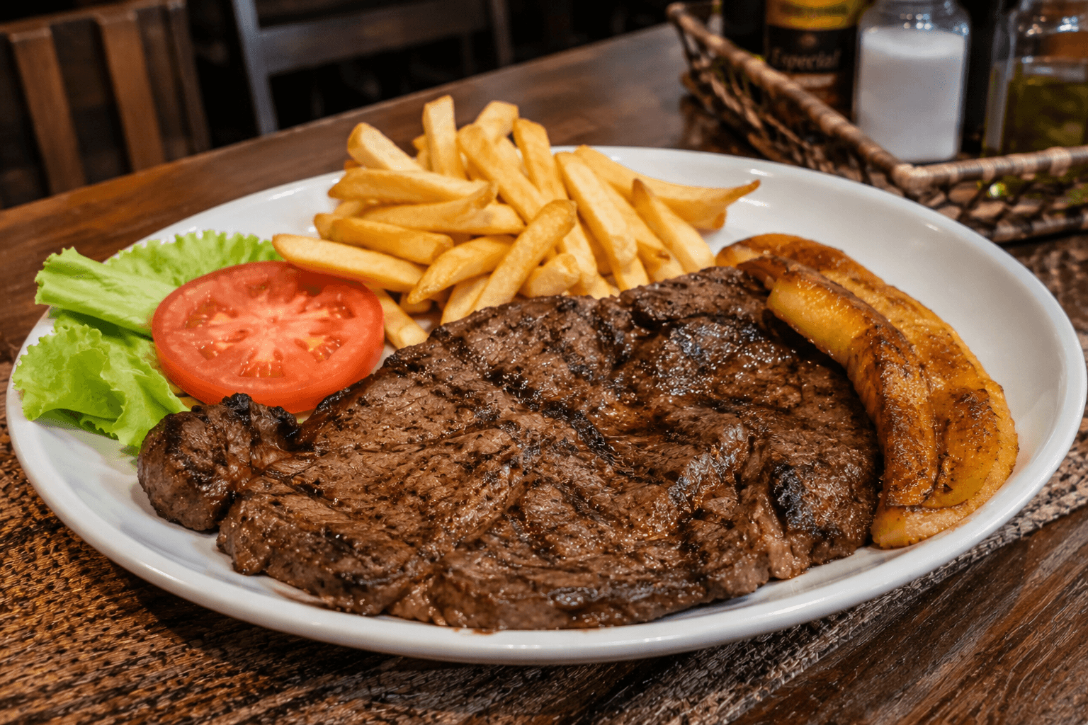 Carne de res a la parrilla