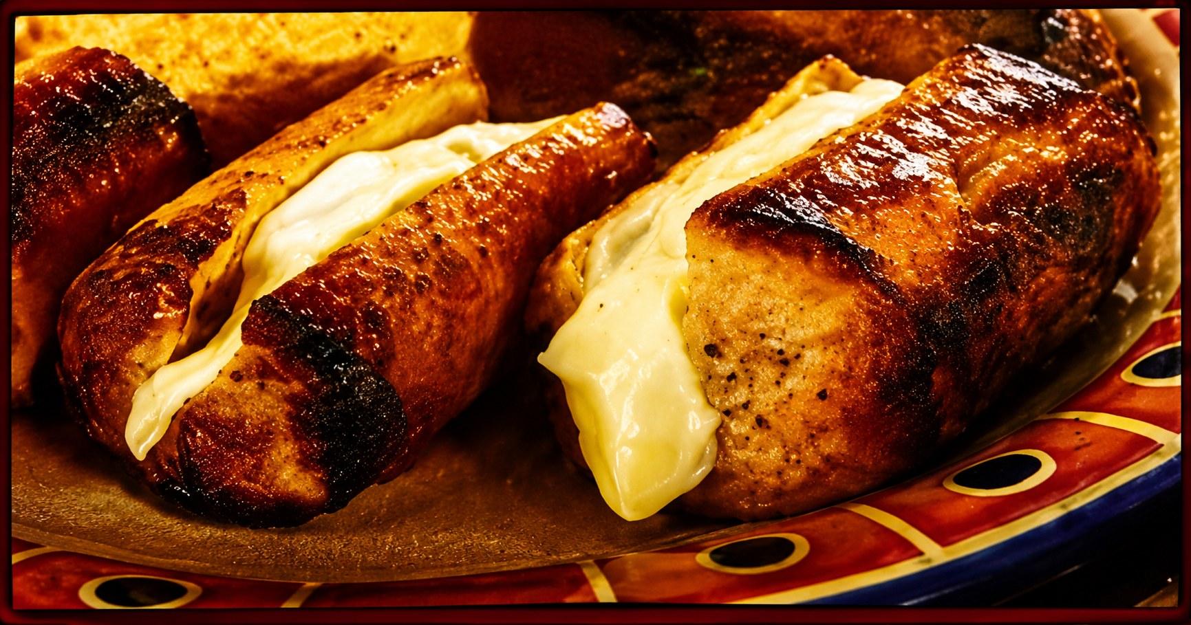 Plátano maduro con queso