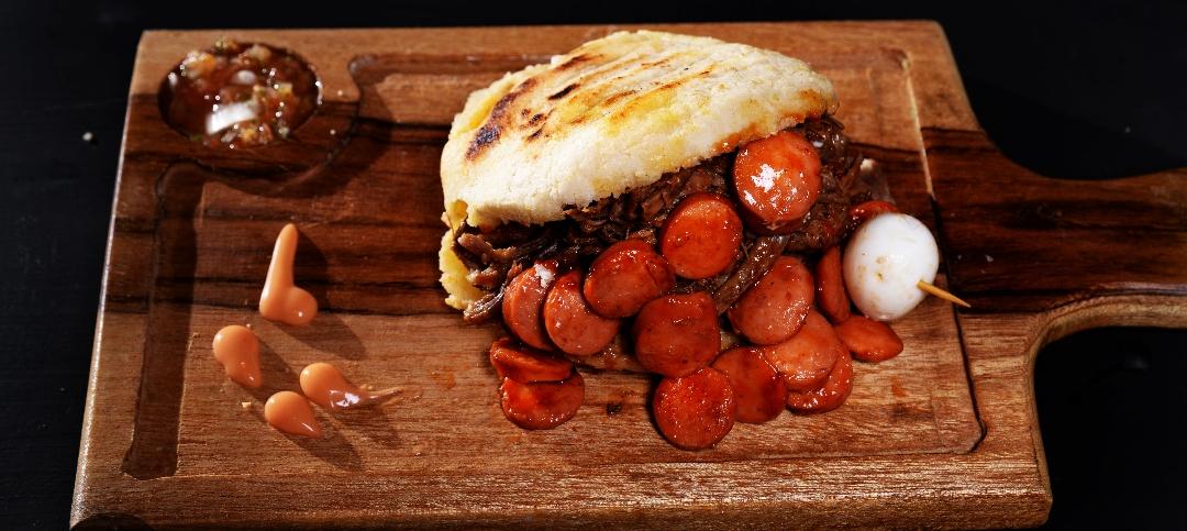 Arepa ranchera